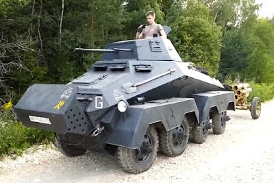 Kendaraan Lapis Baja (Panzer) - Schwerer Panzerspahwagen SdKfz 231 (8-rad)