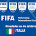 Los árbitros FIFA 2022: ITALIA sufre grandes cambios