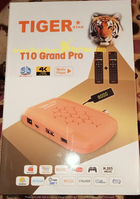 TIGER T10 GRAND PRO HD RECEIVER NEW SOFTWARE V1.26 28 DECEMBER 2021