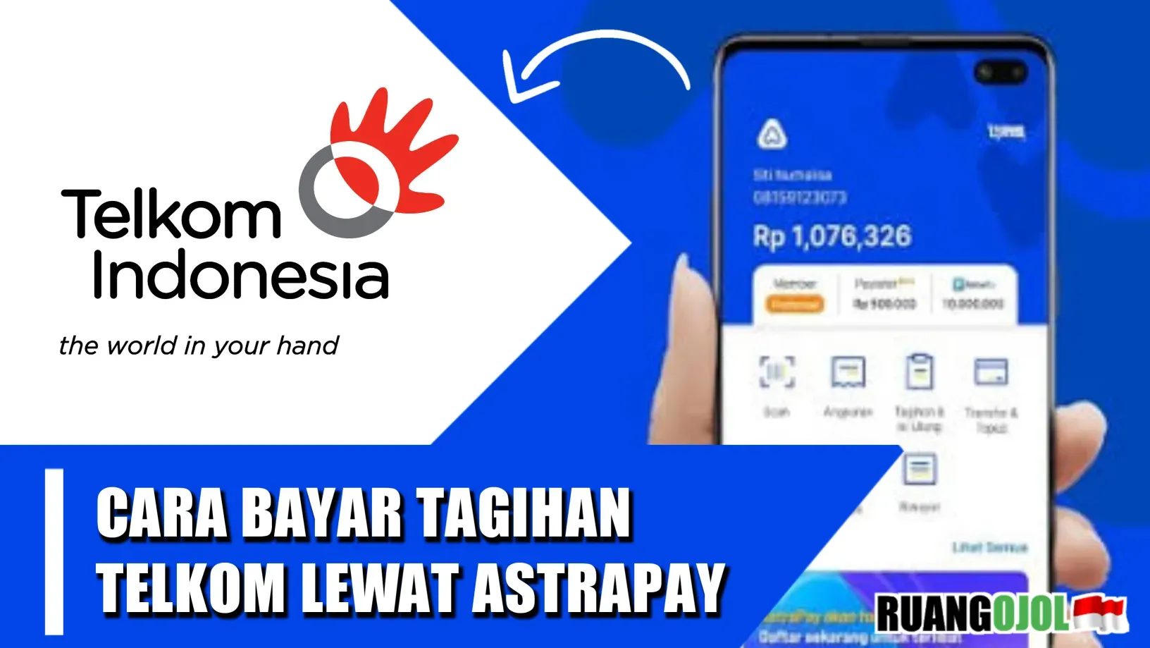 Bayar Telkom di Astrapay