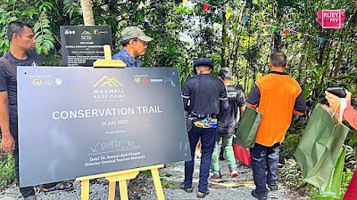 PELANCARAN DENAI KONSERVASI MAXWELL BASE CAMP BUKIT LARUT