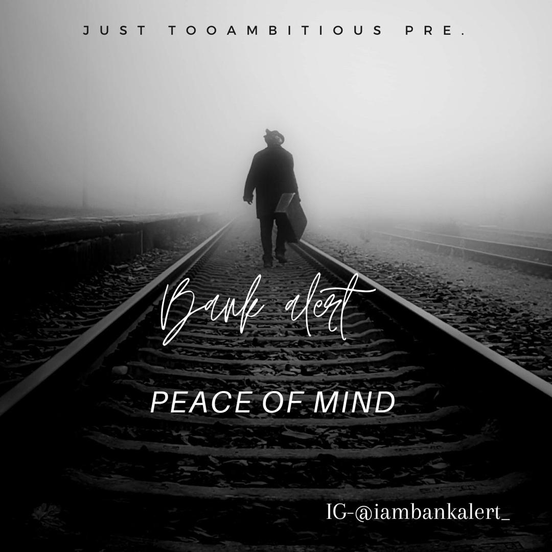 [Music] Bank Alert - Peace Of Mind