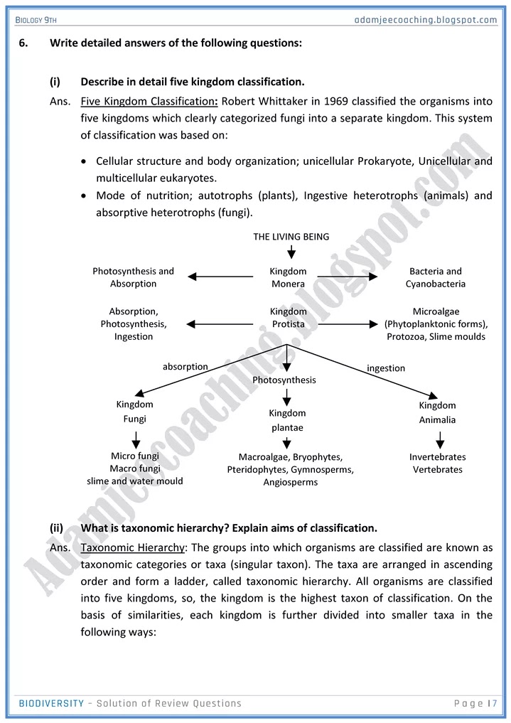 biodiversity-review-question-answers-biology-9th