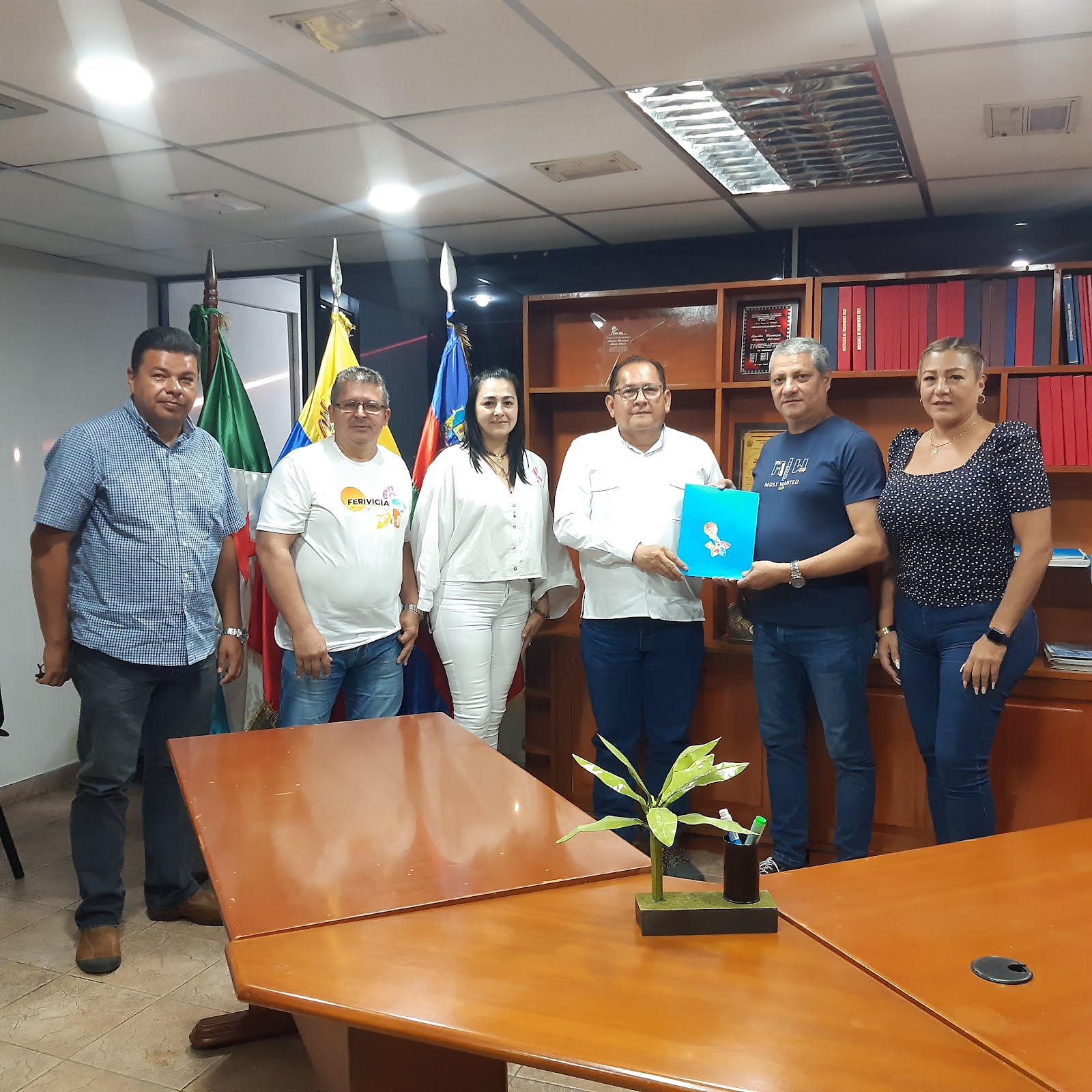 Ferivigía entregó memoria y rendición de cuentas ante la alcaldía