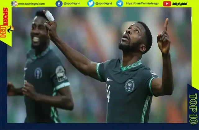 كيليتشي إيهياناتشو صاحب هدف الفوز لنيجيريا امام مصر في كاس امم افريقيا 2021