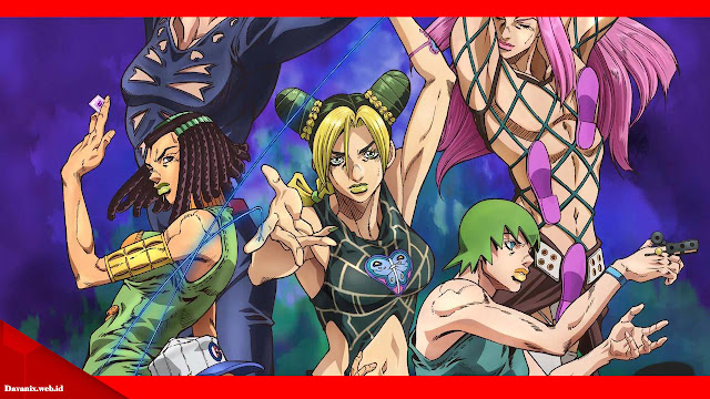 Jojo Bizarre Adventure Stone Ocean Mengumumkan Perilisan Part 2