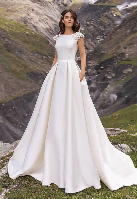 vestidos de novia sencillos y elegantes : vestidos de novia para boda civil juveniles 2022