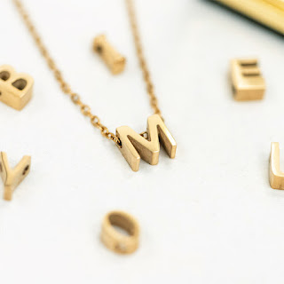 DIY Letter Necklace & Charms