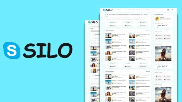 Silo - Structural & Feature Blogger Templates