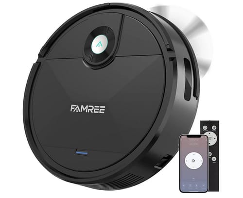 Famree MT-200 1800Pa WiFi/App Robot Vacuum Cleaner