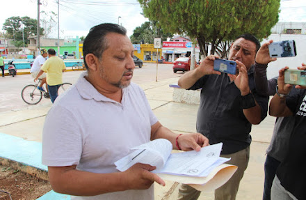 Alcalde, Erik Borges  anuncia demandas contra exfuncionarios municipales de José María Morelos