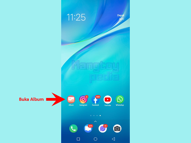 Buka Album di HP Vivo