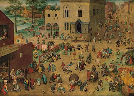 Juegos de niños, de Pieter Brueghel el Viejo (1560) (Wikimedia)