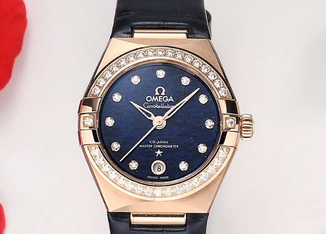 Critique de la réplique de la montre OMEGA Constellation Sedna en or 18 carats 29 mm