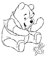 Winnie the Pooh coloring page