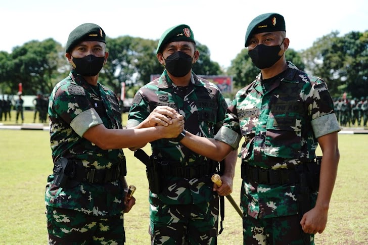 Pangdam Hasanuddin, Pimpin Sertijab Danyonif Raider 700/WYC : Jadilah Prajurit Macan