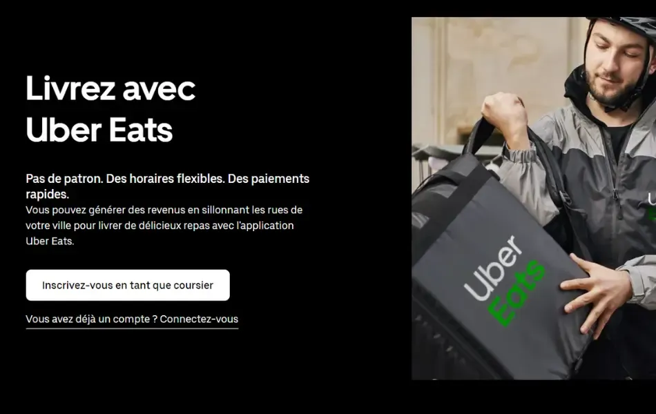 Livrer pour Uber Eats