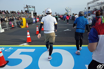 2016 TOKYO MARATHON race last 50m