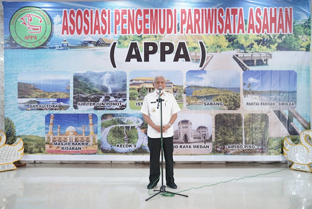 Lantik Asosiasi Pengemudi Pariwisata Asahan, Ini Pesan Yang Disampaikan Wabup Asahan