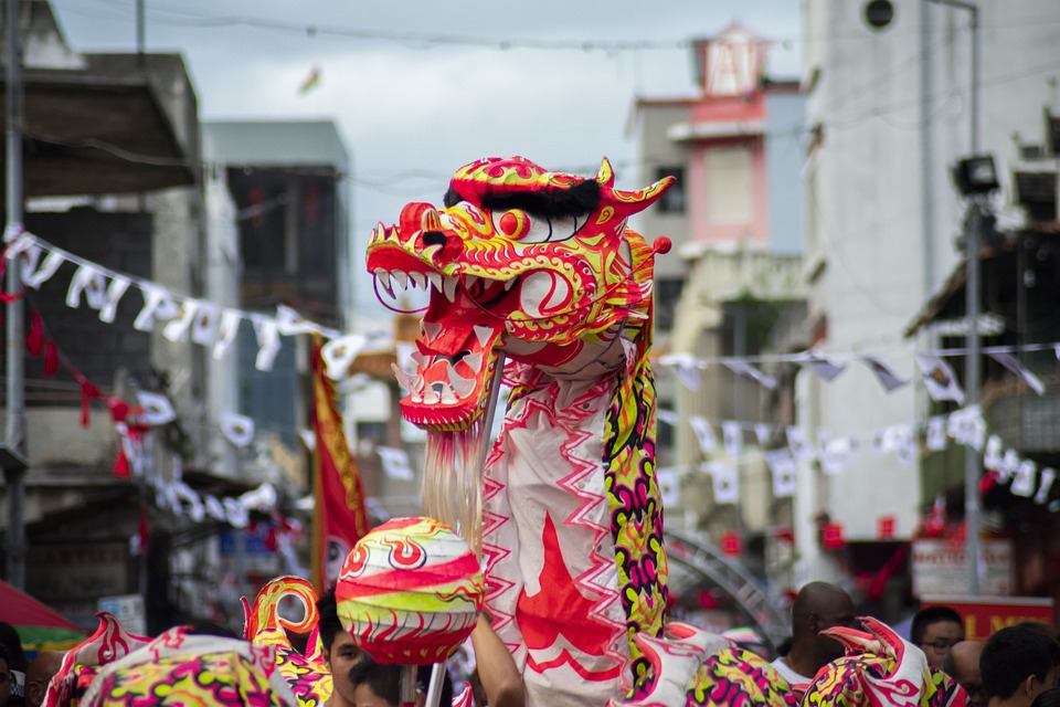 La Danza del Dragón en Chun Jie