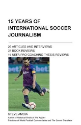 15 Years of International Soccer Journalism
