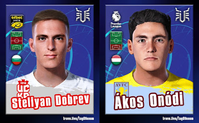 PES 2021 Faces Ákos Onódi & Steliyan Dobrev by IagoVenom