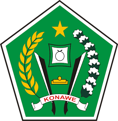 Logo / Lambang Kabupaten Konawe - Latar (Background) Putih & Transparent (PNG)