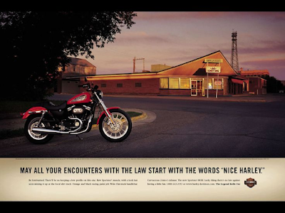 Harley-Davidson "Nice Harley" Ad