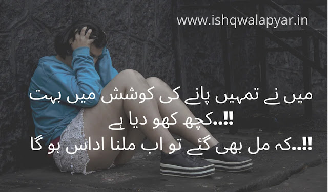 sad poetry in english urdu