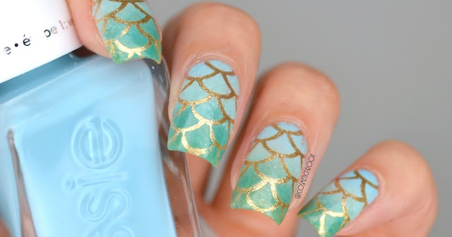 Mermaid Scales Nail