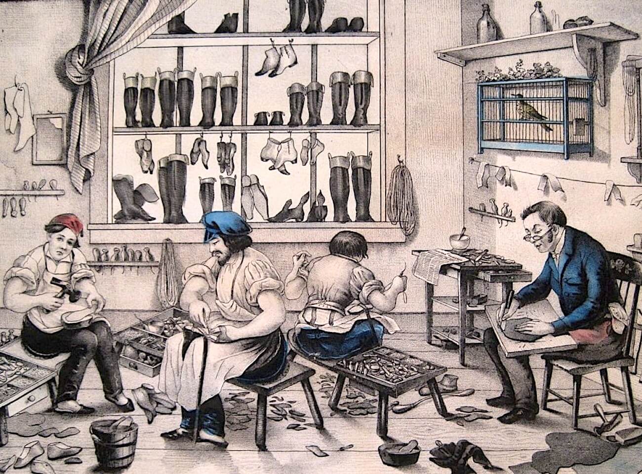 Cordwainer, shoe maker
