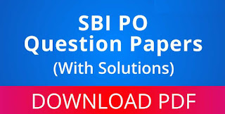 SBI PO Previous Year Question Paper PDF Download