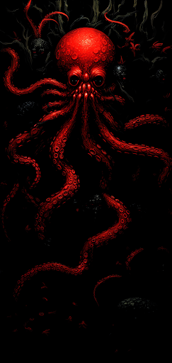 OLED WALLPAPER - THE OCTOPUS