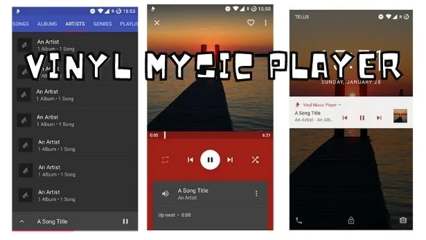 Εφαρμογή αναπαραγωγής μουσικής για Android