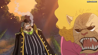 ワンピースアニメ ゾウ編 762話 カポネ・ベッジ ペコムズ Pekoms | ONE PIECE Episode 762