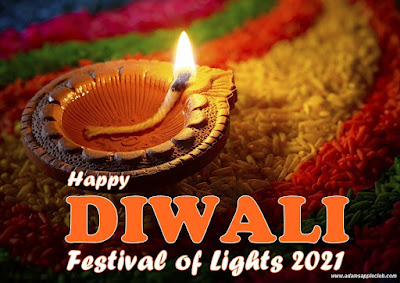 Happy DIWALI festival of lights 2021