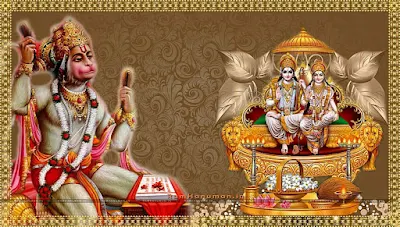 Human ji As a devotee of Shri Ram - Shri Kainchi Dham