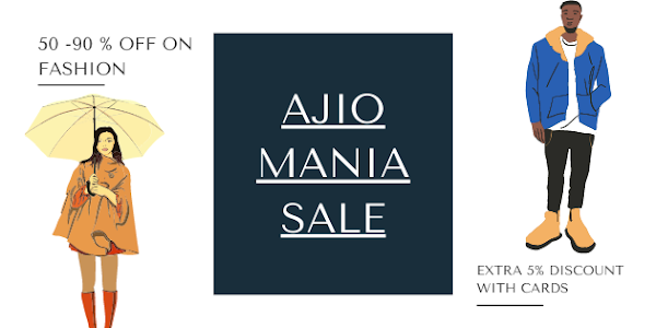 Ajiomania Sale: Save 50-90% on fashion along with extra 5% off with bank card(any)