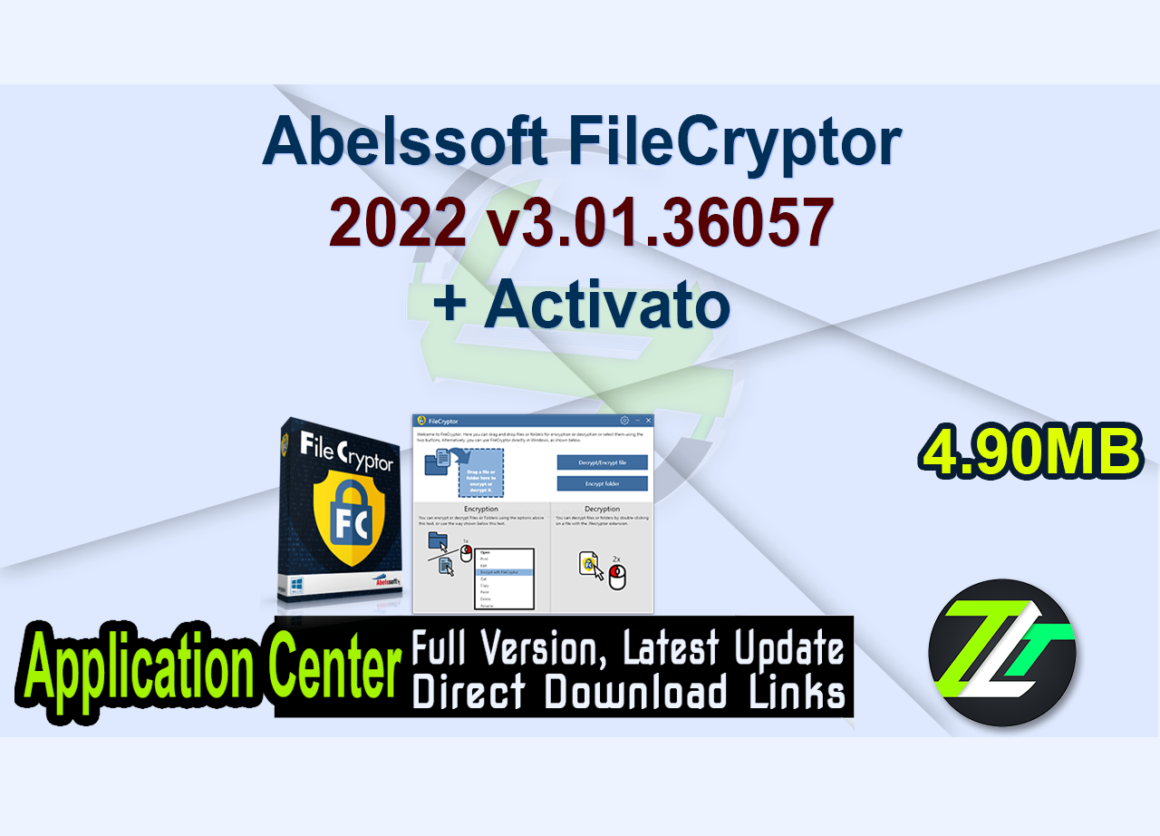 Abelssoft FileCryptor 2022 v3.01.36057 + Activator