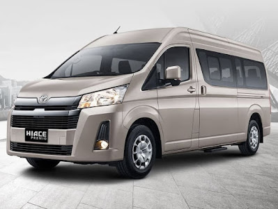 sewa mini bus hiace premio bandung