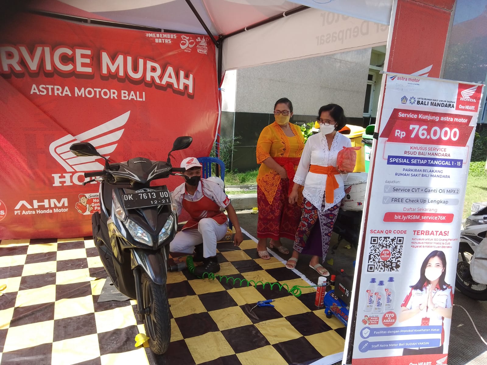 Apresiasi Tenaga Medis, Astra Motor Paket Berikan Service Hemat