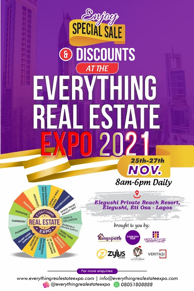Real Estate Players Converge In Lagos For Everything Real Estate Expo 2021