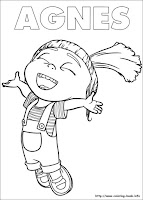 Agnes coloring page