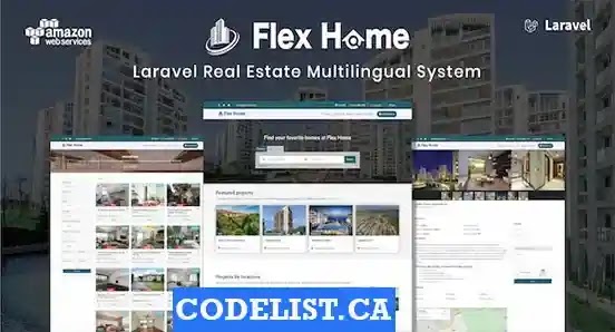 Flex Home v2.36.0 - Laravel Real Estate Multilingual System