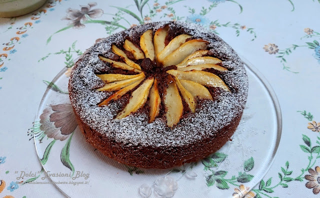 Torta pere e cioccolato semplice