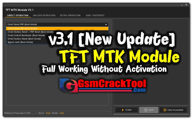 TFT MTK Module 3.1