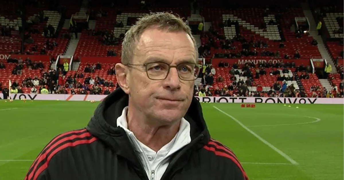 Rangnick discuss his season objectives for Manchester United after Burnley win