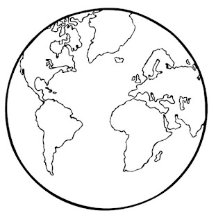 coloring pages to print - earth