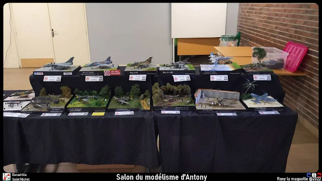 Escadrille Saint Michel, Salon du modélisme d'Antony de 2022.