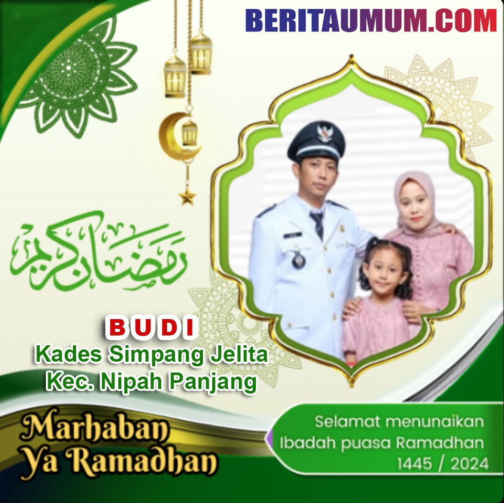 12. Ucapan Ramadhan Ya Ramadan Kades Simpang Jelita